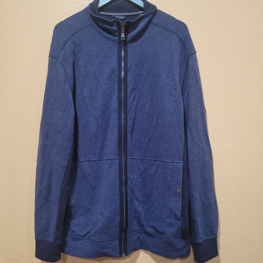 Nautica zip up sweater